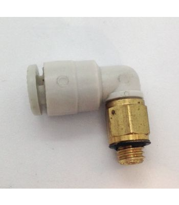 4Mm Tube M3 Air Fitting Elbow For Feeder Clamp